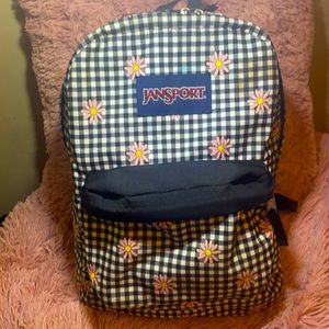 Adorable Jansport backpack with daisies
